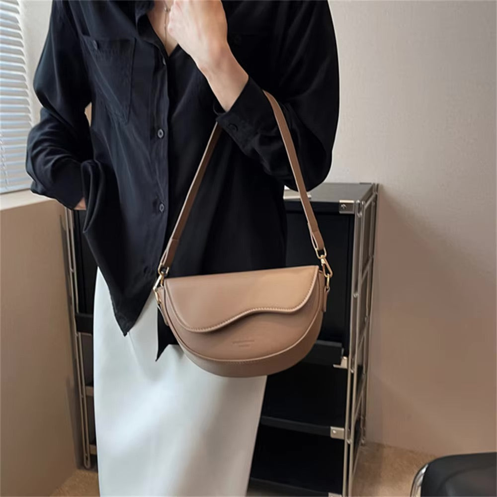 Women's faux leather bag